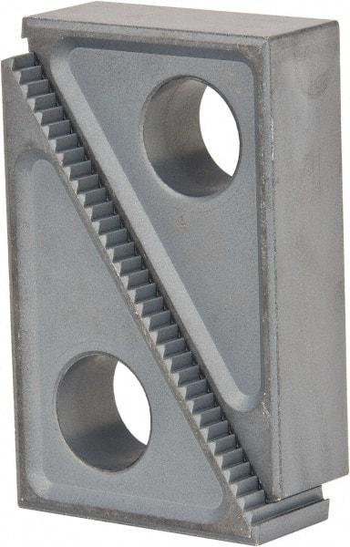 Gibraltar - 2 Piece, 64 to 152mm Height Adjustment, Steel Step Block - 1/16" Step Depth, 1/8" Step Elevation, 25mm Width, 3-3/4" Base Depth, 2-15/32" Height - Caliber Tooling