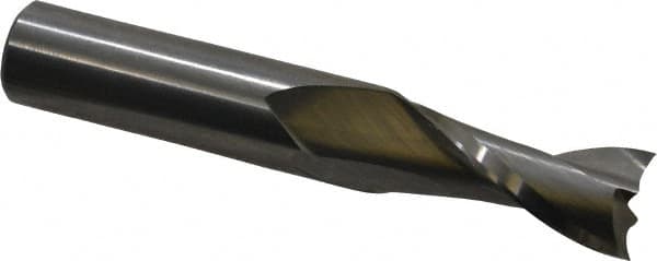 Onsrud - 1/2" Cutting Diam x 1-1/8" Length of Cut, 2 Flute, Upcut Spiral Router Bit - Uncoated, Right Hand Cut, Solid Carbide, 3" OAL x 1/2" Shank Diam, Double Edge, 30° Helix Angle - Caliber Tooling