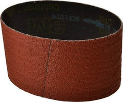 3M - 3-1/2" Wide x 15-1/2" OAL, 36 Grit, Ceramic Abrasive Belt - Ceramic, Very Coarse, Coated, YF Weighted Cloth Backing, Wet/Dry, Series 777F - Caliber Tooling