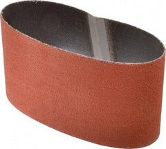 3M - 3-1/2" Wide x 15-1/2" OAL, 50 Grit, Ceramic Abrasive Belt - Ceramic, Coarse, Coated, YF Weighted Cloth Backing, Wet/Dry, Series 777F - Caliber Tooling