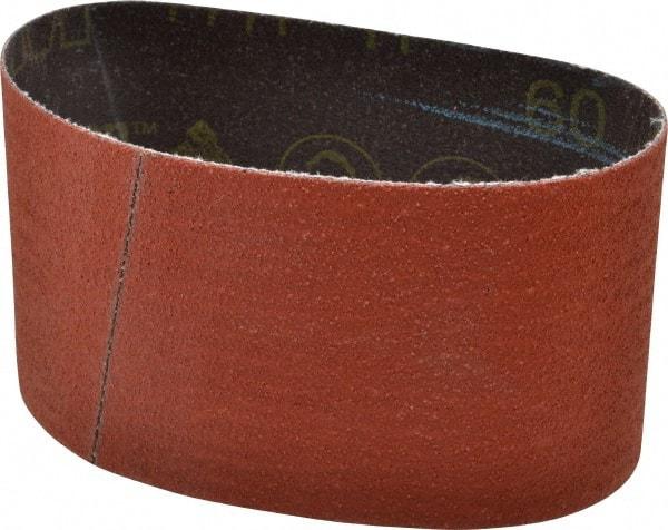 3M - 3-1/2" Wide x 15-1/2" OAL, 60 Grit, Ceramic Abrasive Belt - Ceramic, Medium, Coated, YF Weighted Cloth Backing, Wet/Dry, Series 777F - Caliber Tooling