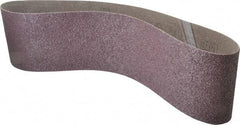 3M - 6" Wide x 48" OAL, 24 Grit, Aluminum Oxide Abrasive Belt - Aluminum Oxide, Very Coarse, Coated, X Weighted Cloth Backing, Series 341D - Caliber Tooling