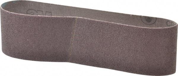 3M - 3" Wide x 24" OAL, 40 Grit, Aluminum Oxide Abrasive Belt - Aluminum Oxide, Coarse, Coated, X Weighted Cloth Backing, Series 341D - Caliber Tooling