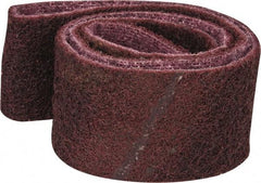 3M - 2" Wide x 34" OAL, Aluminum Oxide Abrasive Belt - Aluminum Oxide, Medium, Nonwoven, Series SC-BS - Caliber Tooling