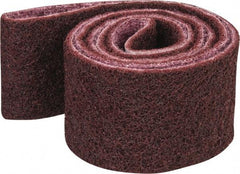 3M - 2" Wide x 48" OAL, Aluminum Oxide Abrasive Belt - Aluminum Oxide, Medium, Nonwoven, Series SC-BS - Caliber Tooling