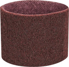 3M - 3" Wide x 10-11/16" OAL, Aluminum Oxide Abrasive Belt - Aluminum Oxide, Medium, Nonwoven, Series SC-BS - Caliber Tooling