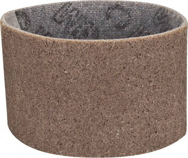 3M - 3-1/2" Wide x 15-1/2" OAL, Aluminum Oxide Abrasive Belt - Aluminum Oxide, Coarse, Nonwoven, Series SE-BS - Caliber Tooling