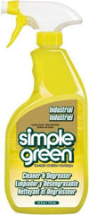 Simple Green - 24 oz Spray Bottle Cleaner/Degreaser - Liquid, Biodegradable, Concentrated, Lemon - Caliber Tooling