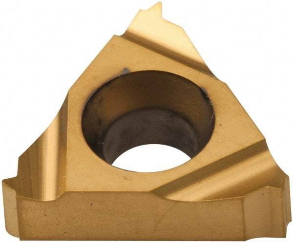 Carmex - 11ER External Right Hand 32 UN Laydown Threading Insert - Grade P25C, TiN Coated Carbide - Caliber Tooling