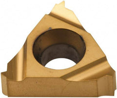 Carmex - 11ER External Right Hand 32 UN Laydown Threading Insert - Grade P25C, TiN Coated Carbide - Caliber Tooling