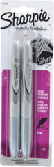 Sharpie - Metallic Silver Wet Surface Pen - Fine Tip, AP Nontoxic Ink - Caliber Tooling