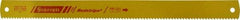 Starrett - 21" Long, 4 Teeth per Inch, High Speed Steel Power Hacksaw Blade - Toothed Edge, 1-3/4" Wide x 0.088" Thick - Caliber Tooling