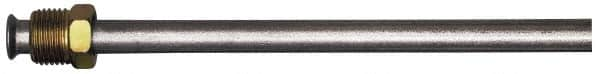 AGS Company - 1/4" OD x 72" Long, Automotive Brake Line - Steel with Galvanized Zinc Coating - Caliber Tooling