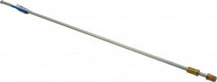 AGS Company - 1/4" OD x 20" Long, Automotive Brake Line - Steel with Galvanized Zinc Coating - Caliber Tooling