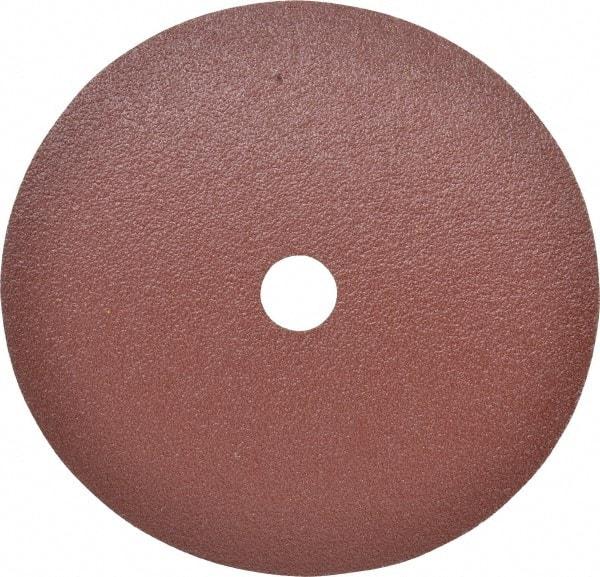 3M - 7" Diam 7/8" Hole 80 Grit Fiber Disc - Medium Grade, Ceramic, 8,600 Max RPM, Series 982C - Caliber Tooling