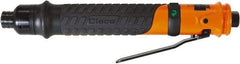 Dotco - 1/4" Bit Holder, 660 RPM, Inline Handle Air Screwdriver - 10 to 45 In/Lb Torque, 1/8" Inlet, 11 CFM - Caliber Tooling