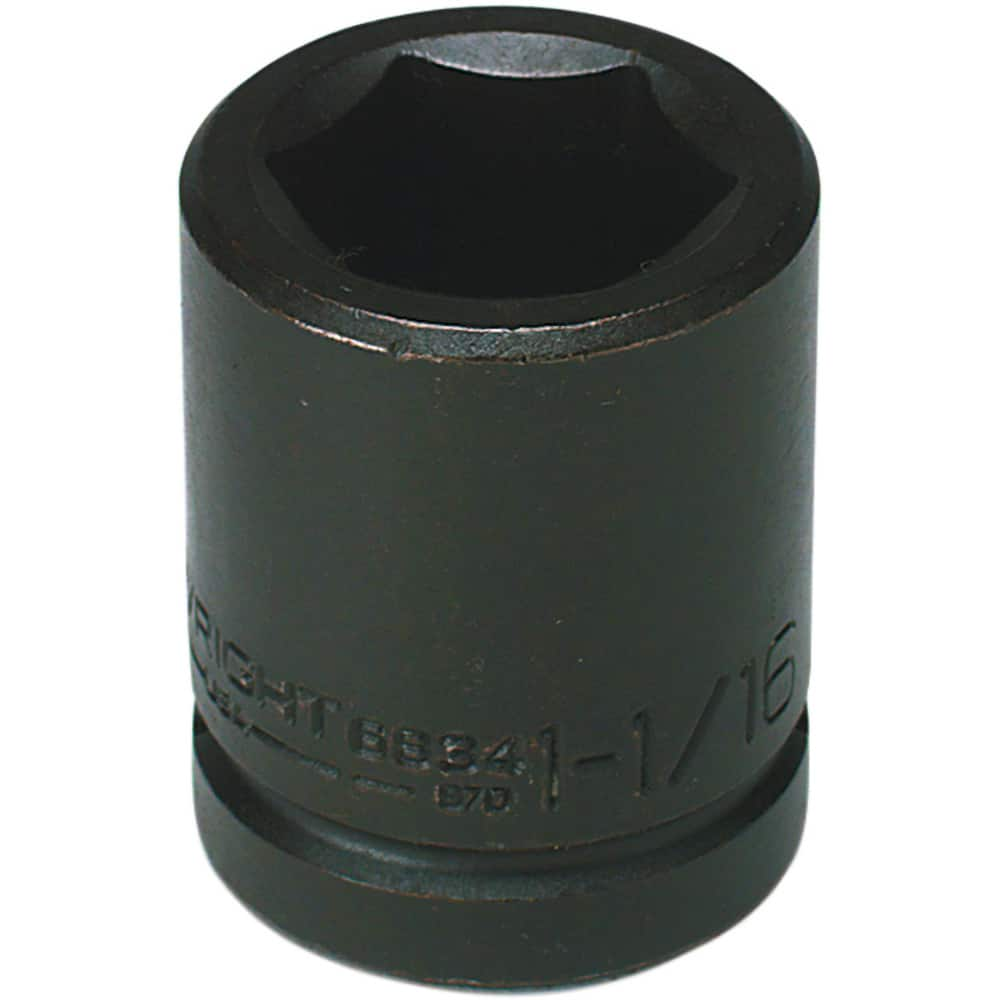 Wright Tool & Forge - Impact Sockets; Drive Size: 3/4 ; Size (Inch): 2-11/16 ; Type: Standard ; Style: Impact Socket ; Style: Impact Socket ; Style: Impact Socket - Exact Industrial Supply