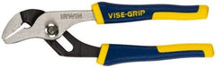 Irwin - 6" OAL, 1" Jaw Length, Groove Joint Pliers - Serrated Jaw, Straight Head, ProTouch Handles - Caliber Tooling