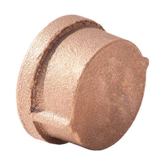 Merit Brass - Brass & Chrome Pipe Fittings Type: Cap Fitting Size: 1/8 - Caliber Tooling