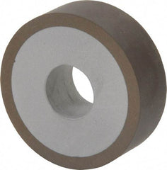 Norton - 1-1/2" Diam x 1/2" Hole x 1/2" Thick, Surface Grinding Wheel - Diamond, Type 1A1, Fine Grade, Resinoid Bond - Caliber Tooling