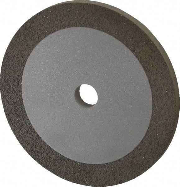 Norton - 2" Diam x 1/4" Hole x 1/8" Thick, 100 Grit Surface Grinding Wheel - Diamond, Type 1A1, Fine Grade, Resinoid Bond - Caliber Tooling