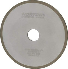 Norton - 7" Diam x 1-1/4" Hole x 1/4" Thick, 180 Grit Surface Grinding Wheel - Diamond, Type 1A1, Very Fine Grade, Resinoid Bond - Caliber Tooling