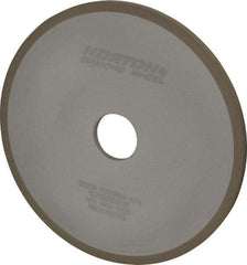 Norton - 7" Diam x 1-1/4" Hole x 1/4" Thick, 220 Grit Surface Grinding Wheel - Diamond, Type 1A1, Very Fine Grade, Resinoid Bond - Caliber Tooling