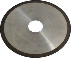 Norton - 6" Diam x 1-1/4" Hole, 100 Grit Surface Grinding Wheel - Diamond, Type 1A1R, Coarse Grade - Caliber Tooling