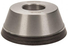 Norton - 3-3/4" Diam, 1-1/4" Hole Size, 1-1/2" Overall Thickness, 120 Grit, Type 11 Tool & Cutter Grinding Wheel - Fine Grade, Diamond, Resinoid Bond - Caliber Tooling