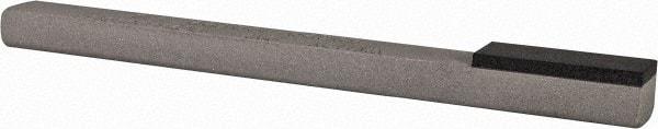 Norton - Extra Fine, 1" Length of Cut, Single End Diamond Hone - 320 Grit, 3/8" Wide x 1/4" High x 4" OAL - Caliber Tooling