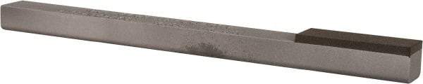 Norton - Super Fine, 1" Length of Cut, Single End Diamond Hone - 400 Grit, 3/8" Wide x 1/4" High x 4" OAL - Caliber Tooling