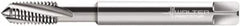 Walter-Prototyp - M4x0.70 Metric Special (MJ) 3 Flute 4H Modified Bottoming Spiral Flute Tap - Powdered Metal, Bright Finish, 63mm OAL, Right Hand Flute, Right Hand Thread, Series 204164 - Caliber Tooling