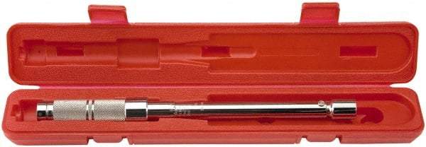 Proto - 3/8" Drive Interchangeable Head Torque Wrench Assembly - 3 N/m to 80 Ft/Lb Torque, 15" OAL - Caliber Tooling