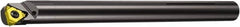 Sandvik Coromant - Left Hand Cut, 16mm Shank Width x 16mm Shank Height Indexable Threading Toolholder - 200mm OAL, 266.LL-16.. Insert Compatibility, 266R/LKF-RE Toolholder, Series CoroThread 266 - Caliber Tooling