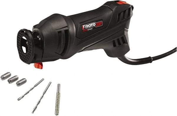 Rotozip - 120 Volt Electric Rotary Tool Kit - 30,000 RPM, 5.5 Amps - Caliber Tooling