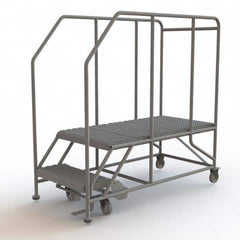 TRI-ARC - Rolling & Wall Mounted Ladders & Platforms Type: Rolling Work Platform Style: Steel Work Platform - Caliber Tooling