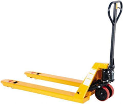 Vestil - 5,500 Lb Capacity, 7-3/4" Lift Economy Pallet Truck - 2-3/8" Min Lift Height, 48" Fork Length x 27" Fork Width, 27" Overall Width - Caliber Tooling