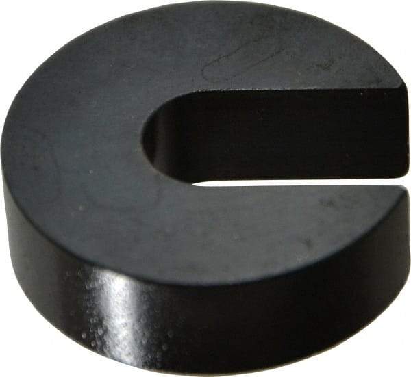 Gibraltar - 5/16 or 3/8" Bolt, 3/8" Thick, Black Oxide Finish, Case Hardened Steel C Washer - Grade 12L14, 13/32" Inside & 1-1/4" OD - Caliber Tooling