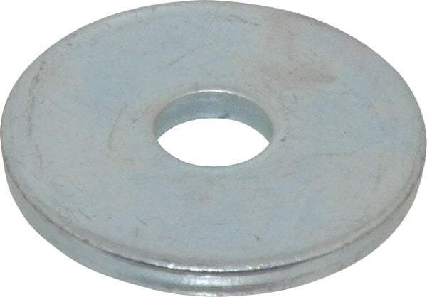 Gibraltar - 5/8" Screw, Steel Fender Flat Washer - 11/16" ID x 2-1/2" OD, 1/4" Thick, Zinc-Plated Finish - Caliber Tooling