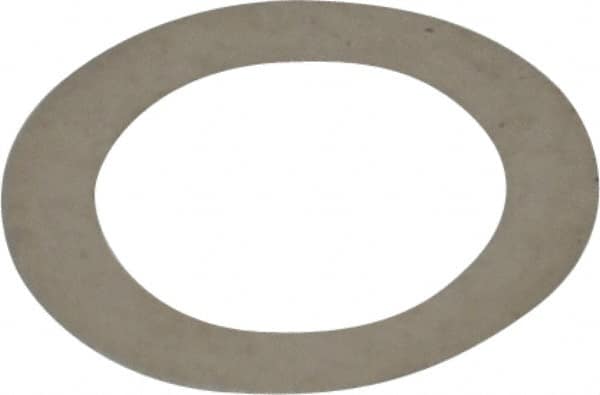 Gibraltar - 0.002" Thick, 0.25 to 0.255" Inside x 0.37 to 0.38" OD, Round Shim - 18-8 Stainless Steel - Caliber Tooling