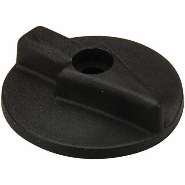 Dynabrade - Air Dual Action Sander Round Switch - Top - Use with 57220, 57221, 57222, 57223, 57224, 57225, 57226, 57227, 57228, 57229 - Caliber Tooling