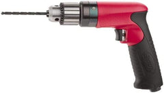 Sioux Tools - 1/4" Keyed Chuck - Pistol Grip Handle, 2,600 RPM, 11.8 LPS, 25 CFM, 0.6 hp - Caliber Tooling