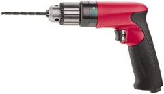 Sioux Tools - 1/4" Keyed Chuck - Pistol Grip Handle, 6,000 RPM, 11.8 LPS, 25 CFM, 0.6 hp - Caliber Tooling