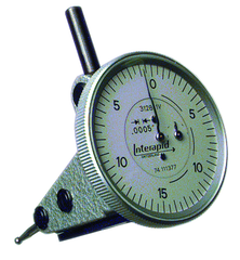 .060 Range - .0005 Graduation - Vertical Dial Test Indicator - Caliber Tooling