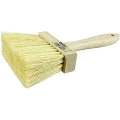 4″ Masonry Brush, 3″ Trim Length, White Tampico Fill - Caliber Tooling