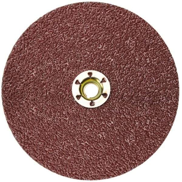 3M - 4-1/2" Diam 36 Grit Fiber Disc - Very Coarse Grade, Ceramic, 13,300 Max RPM, Series 785C - Caliber Tooling