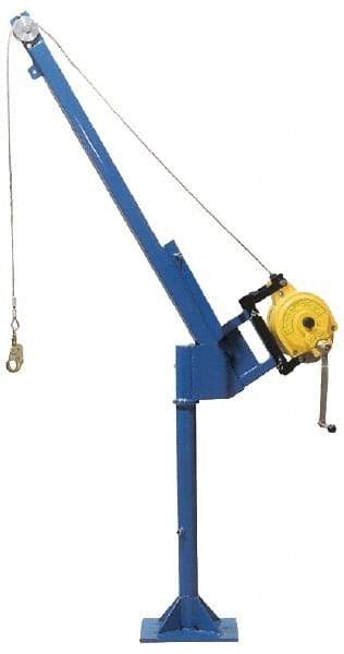 Gemtor - Confined Space Entry & Retrieval Systems Hoist Type: Davit Hoist Base: Fixed - Caliber Tooling