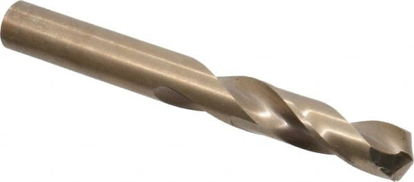 Hertel - 0.386" 135° Spiral Flute Cobalt Screw Machine Drill Bit - Caliber Tooling