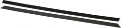 Rubbermaid - 23" Long x 1.1" Wide Microfiber Hook & Loop Replacement Set - Black, Hook & Loop - Caliber Tooling