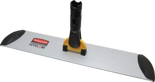 Rubbermaid - 18.1" Long x 3-1/2" Wide Aluminum Dust Mop Frame - Yellow, Quick Connect - Caliber Tooling